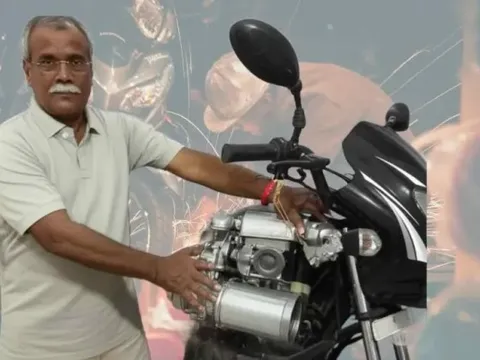 Bất ngờ: Người Ấn Độ vừa làm ra chiếc xe máy ăn xăng chỉ 0,57 lít/100 km