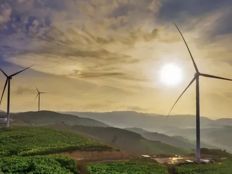 Khánh thành Nhà máy điện gió Hải Anh 1.500 tỷ đồng