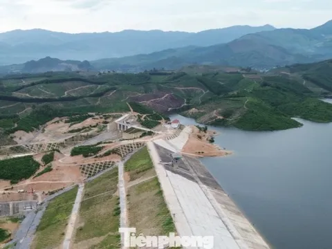 Khánh thành hồ thuỷ lợi 4.128 tỷ đồng, lớn nhất miền Bắc