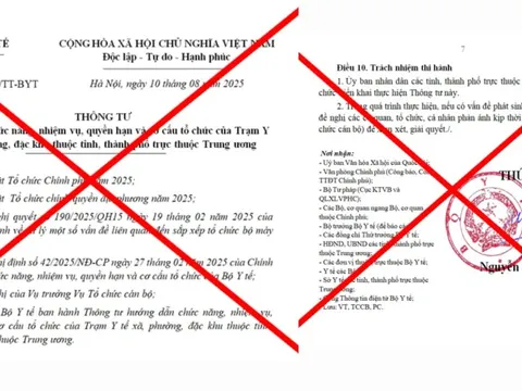 Bộ Y tế cảnh báo