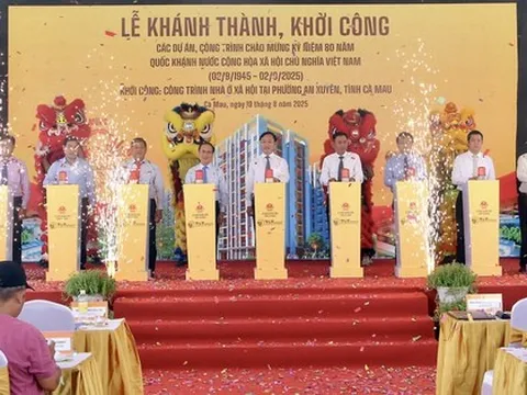 T&T của bầu Hiển khởi công dự án nhà ở xã hội tại “xứ tôm, đất mũi”: Sẽ có hơn 1.200 căn hộ, đáp ứng nhu cầu an cư cho gần 5.000 người