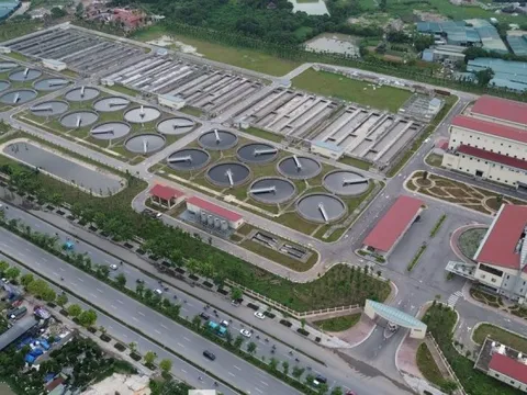 Những công nghệ thi công hiện đại được áp dụng tại nhà máy xử lý nước thải lớn nhất miền Bắc mới khánh thành