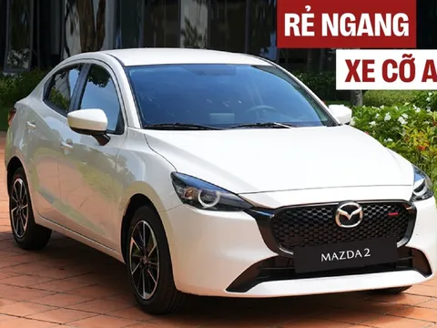 Mazda2 giảm giá tới 42 triệu đồng, giá thực tế lấn cả 'sân' của Hyundai i10, Kia Morning
