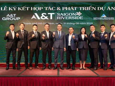 A&T Group & DXMD Vietnam ký kết hợp tác phát triển dự án A&T Saigon Riverside