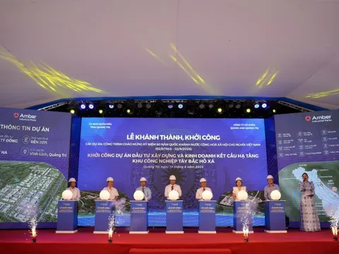 Khởi công KCN Tây Bắc Hồ Xá - Tâm điểm đầu tư tại Bắc Trung Bộ