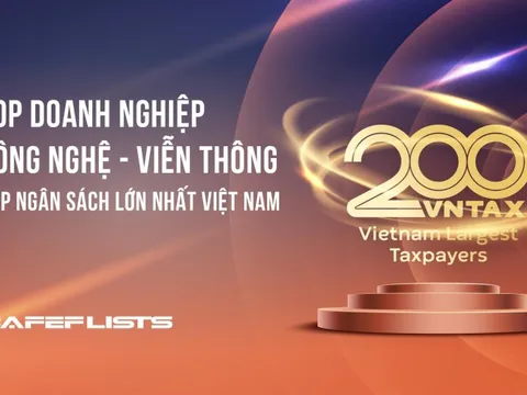 Công bố 9 doanh nghiệp công nghệ - viễn thông nộp ngân sách lớn nhất Việt Nam 2024
