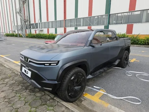 Bán tải điện VinFast VF Wild bất ngờ tái xuất: Một điểm khác hoàn toàn chiếc xe từng được trưng bày