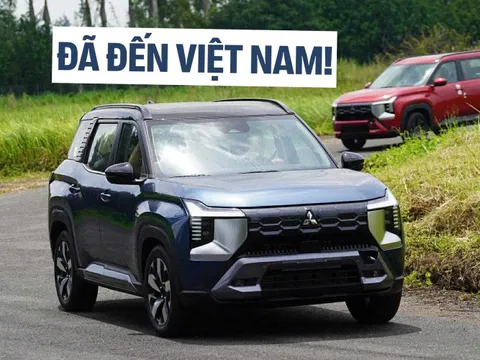 Bắt gặp Mitsubishi Destinator xuất hiện ở Việt Nam: Là bản vô lăng trái, có ADAS, khi ra mắt dễ thu hút những ai thấy Mazda CX-5 chật