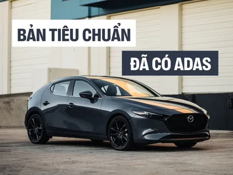 Mazda3 2026 ra mắt: Nhiều điểm hơn hẳn bản đang bán ở Việt Nam, màn 10,25inch, mạnh tới 250 mã lực, ADAS ngay từ bản tiêu chuẩn