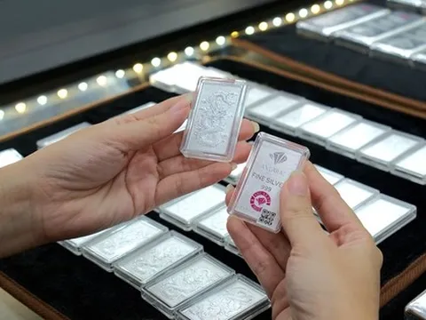 Giá bạc đồng loạt tăng mạnh