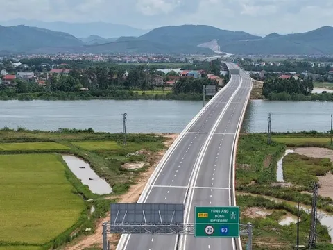 Lưu ý xe đi cao tốc Vũng Áng - Bùng từ ngày 28/8