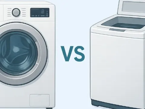 Máy giặt cửa ngang và máy giặt cửa trên: Loại nào tiết kiệm điện, nước hơn?