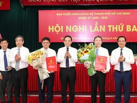 Ban Tuyên giáo và Dân vận Thành ủy TP HCM có tân Trưởng Ban
