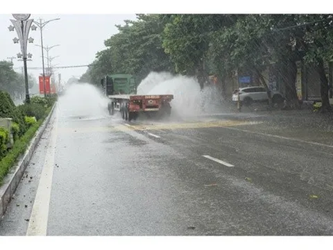 Bão số 5 (Kajiki): Hà Tĩnh mưa to, gió giật tung mái tôn, cây ngã