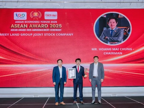 Chủ tịch Hoàng Mai Chung được vinh danh Top 10 Nhà lãnh đạo giỏi ASEAN Award 2025