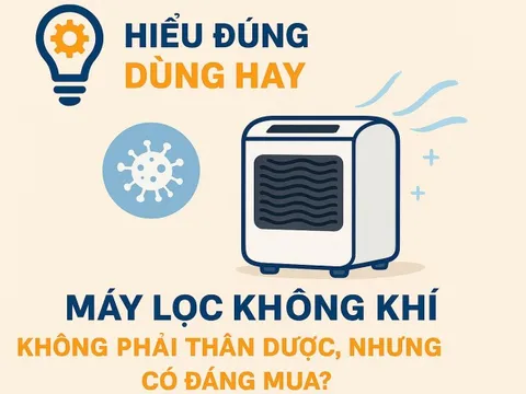 Máy lọc không khí: Không phải thần dược, nhưng có đáng mua?