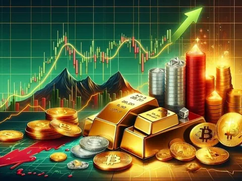 FED phát tín hiệu cắt giảm lãi suất, chứng khoán, vàng, bạc, tài sản số tăng mạnh