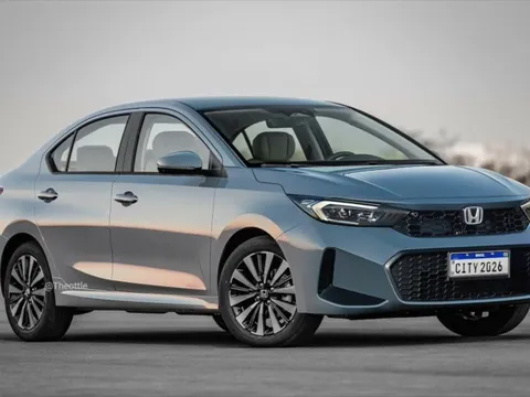 Honda City thế hệ mới có thể trông như 'anh em' với BMW 3 Series, dân mạng vừa thích thú vừa lo mất chất