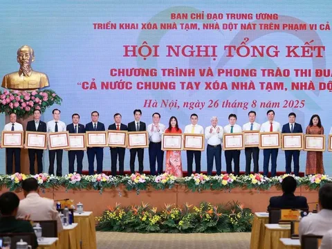 Techcombank nhận bằng khen của Thủ tướng vì đóng góp tích cực trong chương trình an sinh trọng điểm của Quốc gia