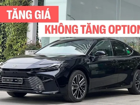Loạt xe Toyota tăng giá: Fortuner thêm 8 triệu đồng, Camry đắt thêm 12 triệu đồng nhưng Mazda6, K5 vẫn khó bám đuổi