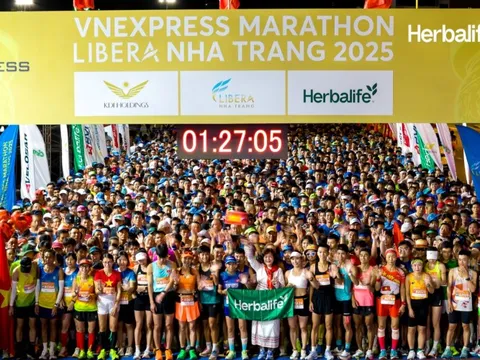 Herbalife Việt Nam 4 năm liền đồng hành VnExpress Marathon Nha Trang
