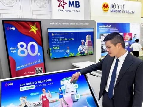 MB tham gia Triển lãm Thành tựu đất nước A80 – Khẳng định mục tiêu đồng hành phát triển cùng quốc gia