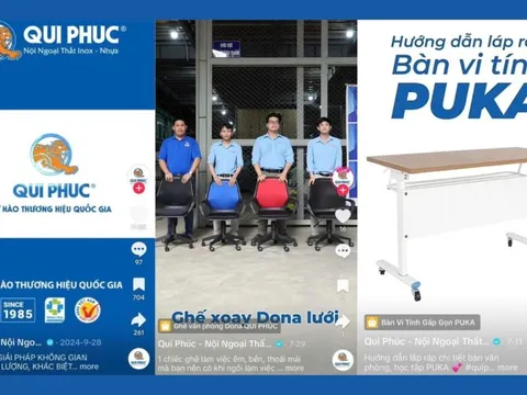 Qui Phúc phá vỡ định kiến, bùng nổ ngàn đơn nội thất trên TikTok Shop