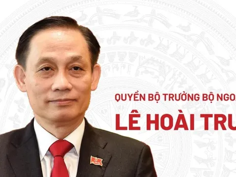 Chân dung Quyền Bộ trưởng Bộ Ngoại giao Lê Hoài Trung