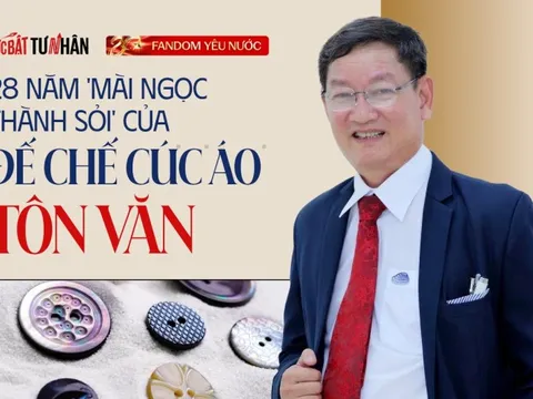 28 năm dựng nghiệp, đứng vững trên thương trường, ‘Vua cúc áo’ Tôn Thạnh Nghĩa ‘mát lòng’ khi đối tác rỉ tai nhau: ‘Tôn Văn đã làm thì chúng tôi yên tâm kê cao gối ngủ’