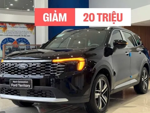 Ford Territory vừa ra mắt đã được đại lý giảm 20 triệu đồng, giá thực tế vẫn chưa đủ làm khó Mazda CX-5