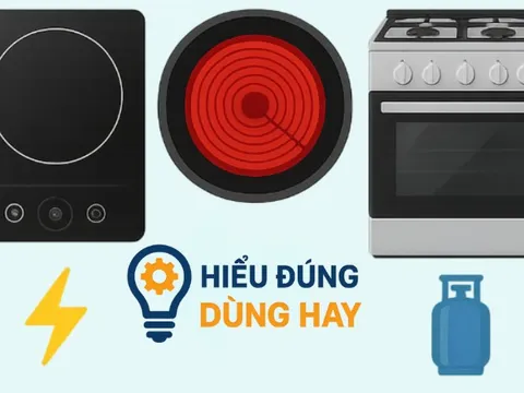 Bếp từ, bếp hồng ngoại, bếp gas điện: Dùng bếp nào tiết kiệm điện nhất?