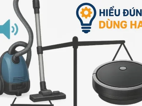 Máy hút bụi và robot hút bụi: Loại nào tiết kiệm điện hơn khi vệ sinh nhà cửa?