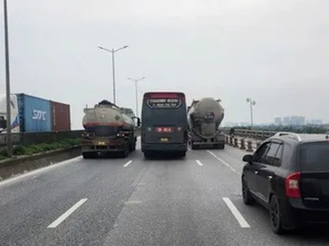 Từ 9/9, xử phạt xe tải đi sai làn trên cao tốc Pháp Vân - Cầu Giẽ và Hà Nội - Hải Phòng
