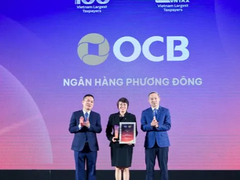 OCB tiếp tục được vinh danh trong top doanh nghiệp nộp ngân sách lớn nhất Việt Nam 2025