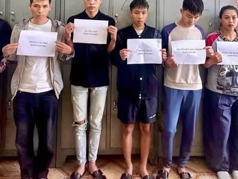 Tạm giữ hình sự Anh "khàn” và 6 đối tượng liên quan