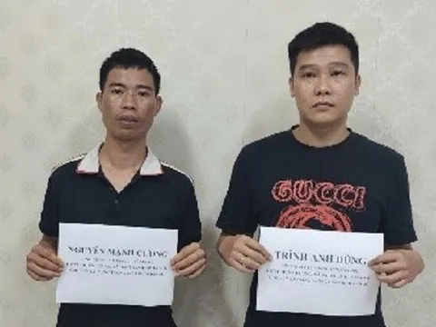 Tạm giữ hình sự Trình Anh Dũng và một đồng hương