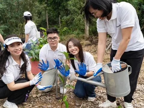 Panasonic khởi động “sống khoẻ góp xanh 2025”, tiếp nối hành trình triệu cây xanh