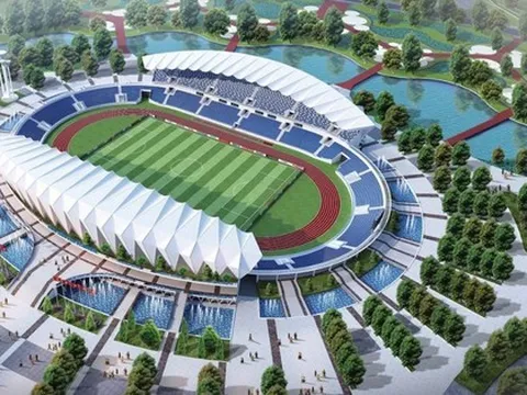 Sân vận động 22.000 chỗ ngồi, sức chứa gần bằng sân Hàng Đẫy phải hoàn thành trước ngày 30/10
