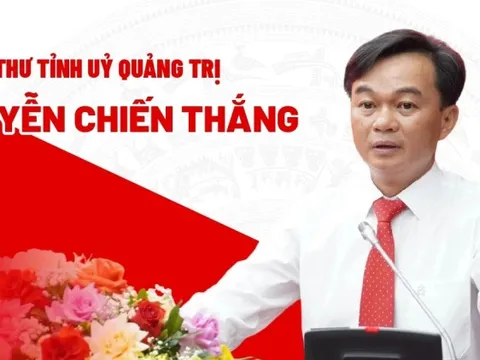 Chân dung tân Phó Bí thư Tỉnh ủy Quảng Trị Nguyễn Chiến Thắng