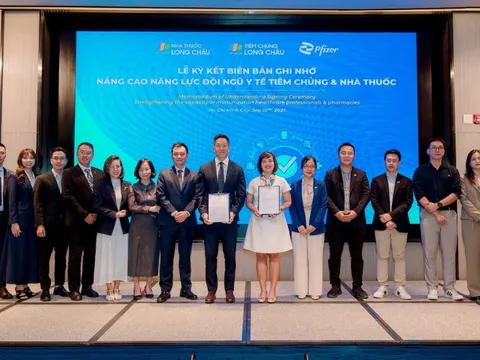 Nâng tầm chuyên môn đội ngũ y tế tiêm chủng và nhà thuốc, Long Châu hợp tác cùng Pfizer (Mỹ)