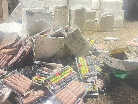 Cháy xe container giữa đường, hé lộ bí mật ẩn giấu trong 195 thùng xốp khiến nhiều người giật mình