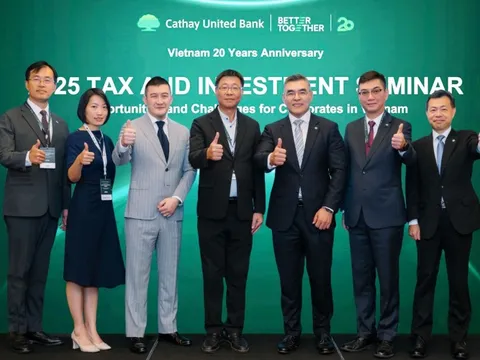 Ngân hàng Cathay United Bank tổ chức diễn đàn thuế và đầu tư tại Việt Nam