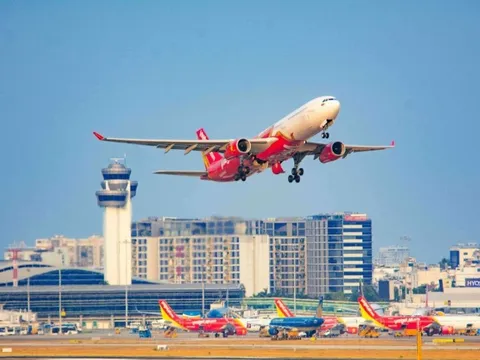 Đây là đường bay của Vietjet có tỷ lệ đúng giờ cực cao, vượt chuẩn vàng của hàng không quốc tế