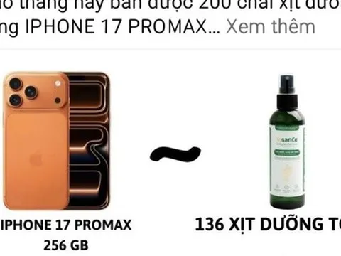 Các nhãn hàng đua nhau quy đổi sản phẩm ra iPhone 17