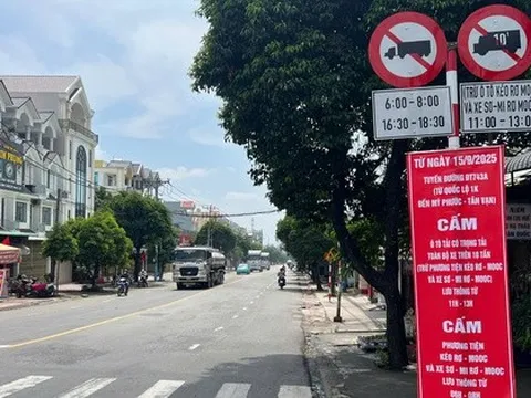 Ngày 15-9, TP HCM cấm xe tải trọng lớn chạy trên 4 đoạn, tuyến đường quan trọng trong giờ cao điểm
