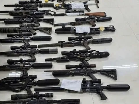 Bắt "ông trùm" chế tạo, mua bán vũ khí cực lớn, giao dịch hàng chục tỉ đồng