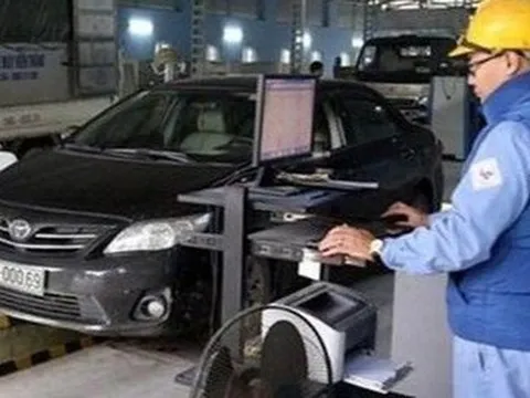 Dự kiến bỏ mức thu phí sử dụng đường bộ với xe ô tô theo chu kỳ kiểm định 18 tháng