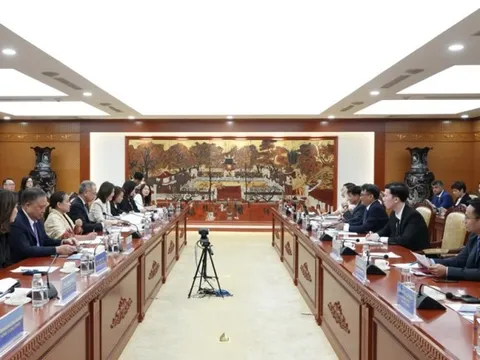 Bộ Tài chính làm việc với Đoàn doanh nghiệp Hồng Kông (Trung Quốc) về vận hành Trung tâm Tài chính Quốc tế