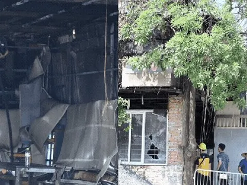 Cảnh tượng thương tâm bên trong căn nhà xảy ra vụ cháy khiến cả gia đình 4 người tử vong ở Hà Nội