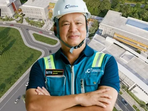 Liên danh Coteccons trúng gói thầu hơn 3.000 tỷ đồng tại Long Thành, Phó Tổng giám đốc Võ Hoàng Lâm chia sẻ mục tiêu doanh thu 3 tỷ USD, vốn hoá 1 tỷ USD